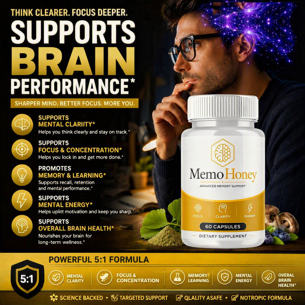 MemoHoney brain performance support overview
